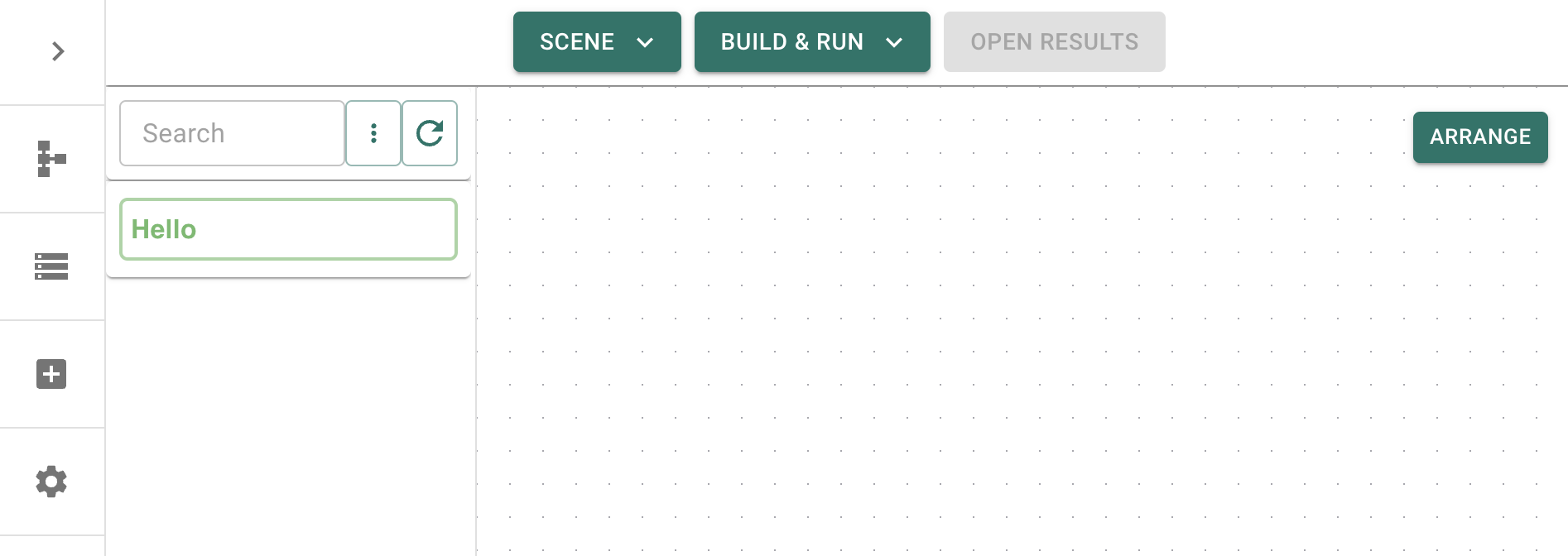 Template modules list