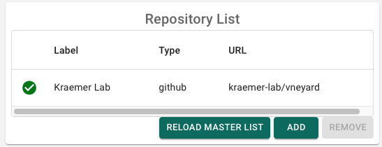 Select repository